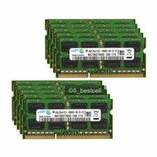 10pcs Samsung 4GB PC3-10600s DDR3 1333 MHz 204pin SO-DIMM Laptop Memory Ram picture