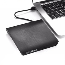 Slim External CD DVD Drive USB 3.0 Disc Player Burner Writer For Laptop PC Mac picture