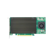 Quad PCIe 3.0 x16 M.2 NVMe SSD Switch Controller Adapter with PLX 8747 PCI Ex... picture