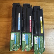 hp 215a Toner Cartridges - Three Total; Cyan, Magenta and Yellow. New in bags picture