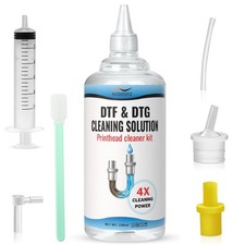 DTF Cleaning Solution Kit for Epson Printers, 100mL, Dissolves White Ink Clogs picture