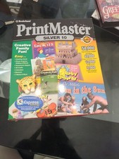 Broderbund PrintMaster Silver 10 Brand New Sealed picture