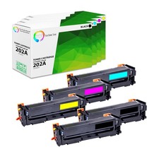 5Pk TCT 202A CF500A CF501A CF502A CF503A For HP M254dw M281fdw Compatible Toner picture
