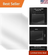5PCS High-Transmittance nFEP Film for 3D Printing - Enhances Detail & Durability picture