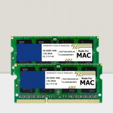 8GB KIT(2x4GB) Compatible for Apple DDR3 1067MHz PC3-8500 CL7 SODIMM MAC RAM picture