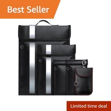 Coorattyes Fireproof Faraday Bag for Laptops picture