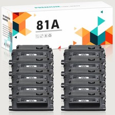 10PK CF281A 81A Toner Cartridge For HP LaserJet Enterprise Flow MFP M630dn M630z picture
