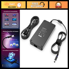 240W UL Certified Laptop Charger for Alienware & Dell G Series - Power Cord picture