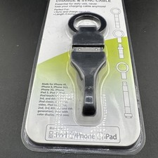 POWER XCEL 30 PIN KEYCHAIN CHARGE / SYNC CABLE for iPod, iPhone, iPad 📦 picture