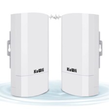 2pack 300mbps Wireless Bridge Outdoor Cpe Wifi Kit Point To Point Wireless Acces picture