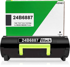 24B6887 Black Toner Cartridge Compatible with Lexmark M3250 & XM3250 Printers picture
