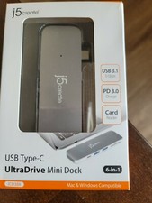 j5create USB™ Type-C 5-in-1 UltraDrive Mini Dock picture