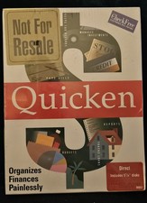  Title: Vintage Quicken for DOS 6.0 (1992) - FACTORY SEALED -   Big Box DOS  6.0 picture