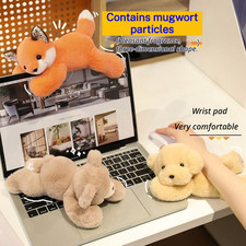 Cute Animal Plush Wrist Rest Mouse Pad Scented Desk Companion for Work picture