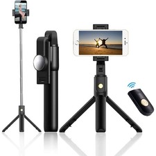 For Google Pixel 6/7/8/9/10/Pro/XL - Selfie Stick Wireless Built-in Tripod picture