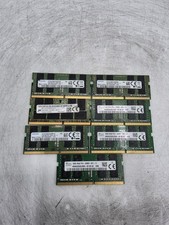 LOT OF 7 16GB DDR4 LAPTOP MEMORY RAM VARIOUS BRANDS/SPEEDS picture