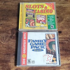 GameMill 3DO Slots & Casino Family Game Pack Royale Casino Board Games PC CD-ROM picture