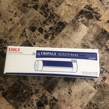 Oki Okipage Okidata Black Toner Cartridge 18/20/24, Type 7, 40468801 picture
