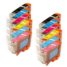 12 PK New Ink Set w/ PC PM for Canon BCI-6 Pixma S830 S900 S9000 i950 i960 picture