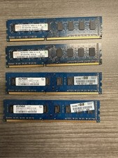 8GB 4x 2GB DDR3 PC3-10600U 1333MHz Desktop RAM Memory Hynix Elpida HP Non-ECC DI picture