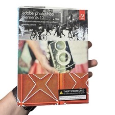Adobe Photoshop Elements 12 Windows Mac OS CD Rom With Manual/Key Serial picture