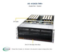 Supermicro AS-4124GS-TNR 4U 8GPU server, 2x AMD 7A23 CPU  . picture