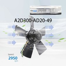 New sealed Condenser Fan A2D300-AD20-49 230/400V 220/320W 0.70A Ebmpaps radiator picture