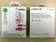 Belkin MIXIT 10W 2.1AMP Home charger + 4FT Micro USB Cable Pink picture