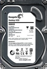ST3000DM003 P/N: 1F216N-568 F/W: CC52 S/N: Z300 TK 3TB JUL 2013 THAILAND SEAGATE picture