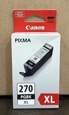 Genuine CANON PGI-270XL PGBK Black HIGH-YIELD Ink Jet Printer Cartridge picture