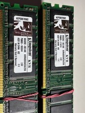 Lot of 40 Kingston ValueRAM 256 MB DIMM 266 MHz DDR Memory (KVR266X64C25/256) picture