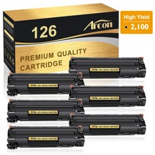 6x Black Toner CRG-126 Compatible For Canon 126 Imageclass LBP6230dw LBP6230dn picture