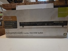IOGEAR GCS1808KITU 8-Port USB PS/2 VGA KVM Switch Kit NEW Sealed picture
