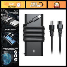65W USB-C Laptop Charger for Dell Latitude, Fast Charging, Portable Power Adapte picture