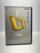 Microsoft Office Mac 2004 Word Powerpoint Excel Entourage Upgrade W/Product Key picture