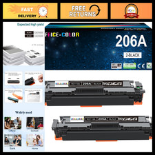 2 Pack Compatible Black Toner Cartridges for HP Laser Printers M283fdw M255dw picture