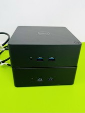 SET OF 2: Dell K16A USB-C Thunderbolt Docking Station K16A NO AC ADAPTER - USED picture
