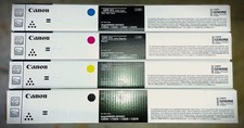 Genuine Set of 4 Canon GPR-61 Black and GPR-61L CMY Toner Cartridges iR ADV DX picture
