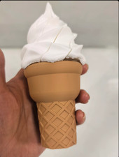 Spiral expanding ice cream 3D printed toy ice cream creative toy picture
