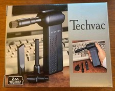 Lot #E105 Techvac Computer Keyboard Vacuum - New In Open Box  picture