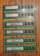 6x 2GB DDR3 ECC Server RAM Mixed Lot SMART Unigen 1333/1600 Cisco picture