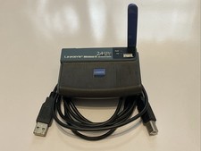 Cisco Linksys Wireless-G USB Wireless Network WUSB54G v4 802.11g/b w/ USB Cable picture