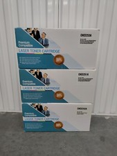 3PK Compatible HP 504A Toner Set CE251A CE252A CE253A for Color LaserJet CP3525 picture