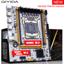 QIYIDA X99 C612 LGA2011-3 Motherboard DDR4 128GB 2xM.2 NVMe SATA3 USB3 PCIe 3 picture