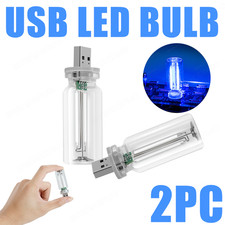 2pc USB Glass Bottle Atmosphere Night Light Touch Switch Dimmable LED Bule Bulbs picture