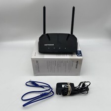 NETGEAR - AC1000 Dual-Band Wi-Fi 5 Router - Black R6080 AC Wireless Tested picture