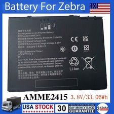 33.06Wh AMME2415 Battery For ZEBRA ET50 ET55 Tablet ET50NT-W22E 3.8V 8700mAh picture