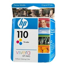 HP Photo Value Pack Custom 110 Tri-Color Ink Cartridge Expired 2009 picture