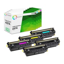 TCT 5PK 647A 648A Toner Set CE260A CE261A CE262A CE263A For HP LJ CP4025 CP4525 picture