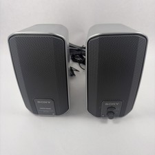 Sony SRS-A202 Desktop Speakers Bass Reflex 10 w 4 Ohm Powered Portable Mega Bass picture